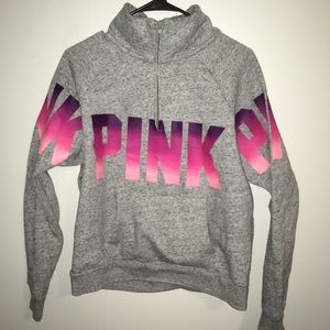 PINK quarter zip